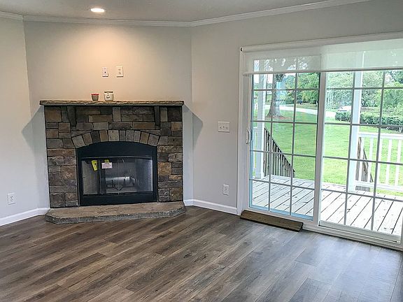 Wood Burning Fireplace