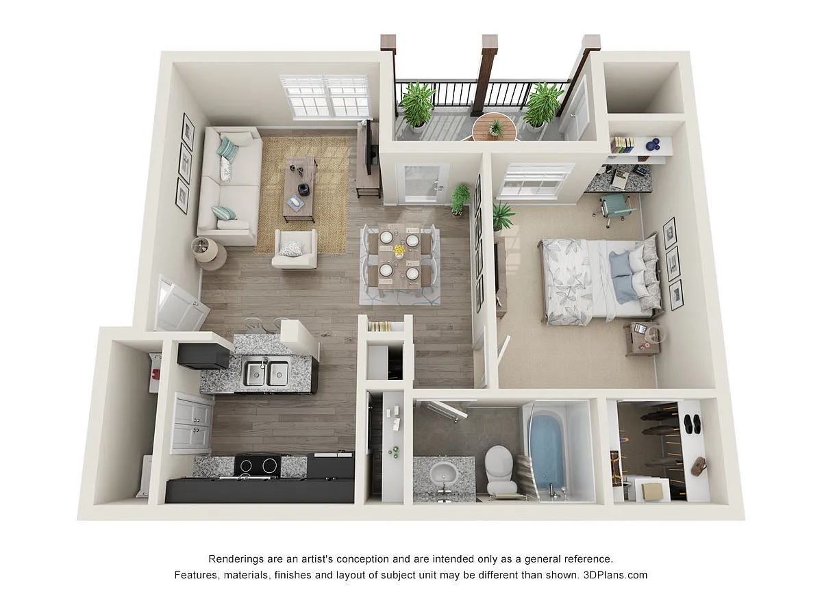 Floor plan A1