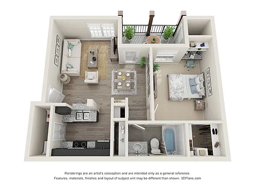 Floor plan A1