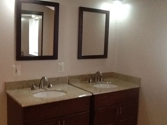 Main bathroom double sink