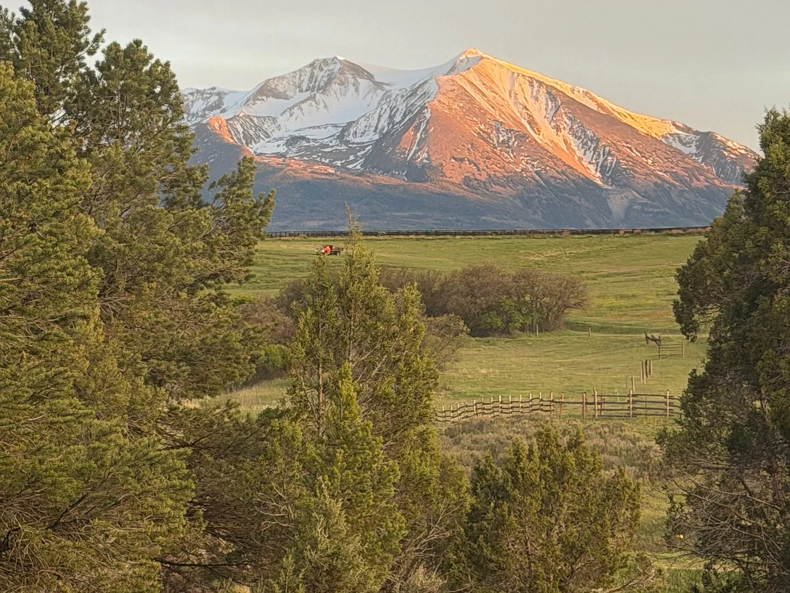 This darling cabin sits on an 80 acre ranch just 20 minutes to Carbondale. There is an indoor horse. — Photo 3