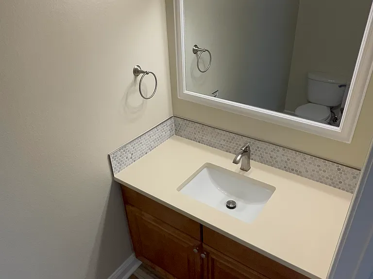 Half bathroom.