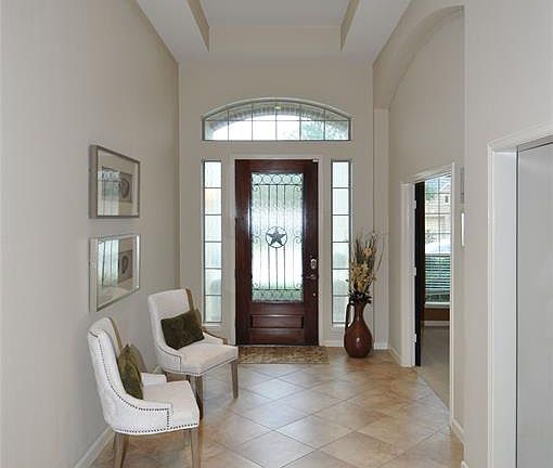 This 10' door leads to this spectacular entry...