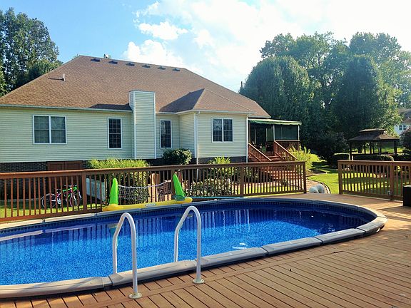 15x30 Pool with large deck 