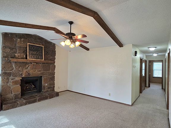 Living room, hallway