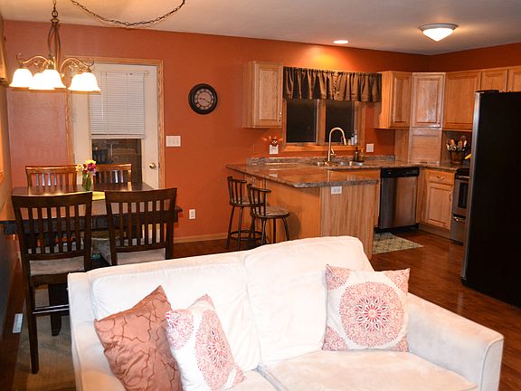 Upstairs living area