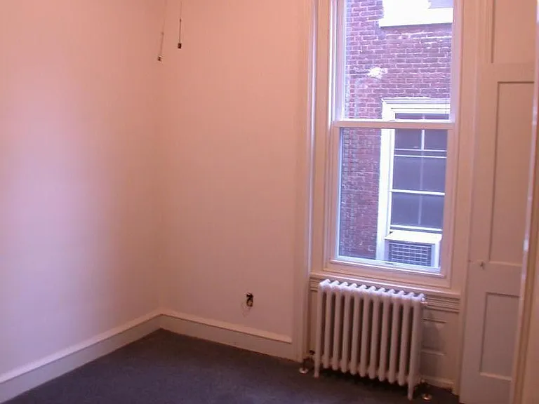 First bedroom off the hallway, closet