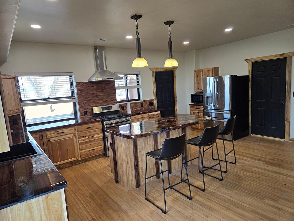 Kitchen looking to the east.