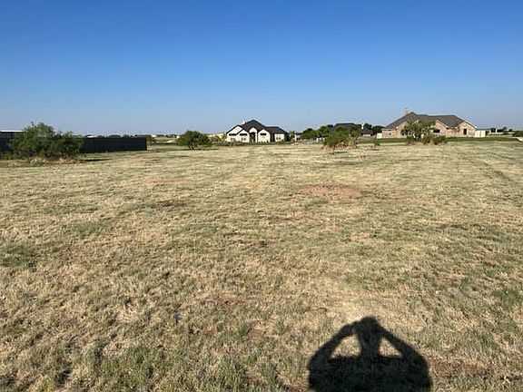 View looking west from near the east property line.