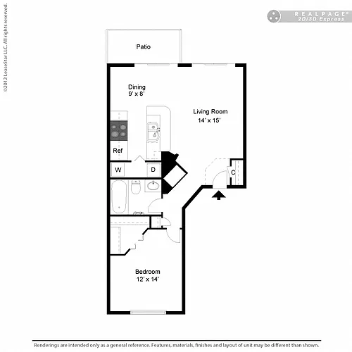 Floor plan Classic Scarlet Oak