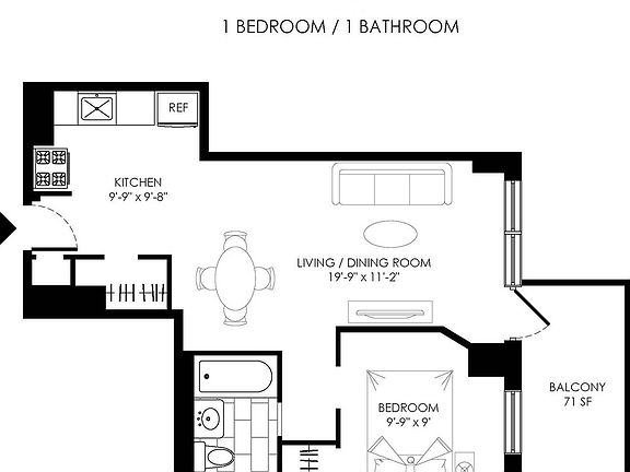 2nd image of 1240 Morrison Ave APT 6N
