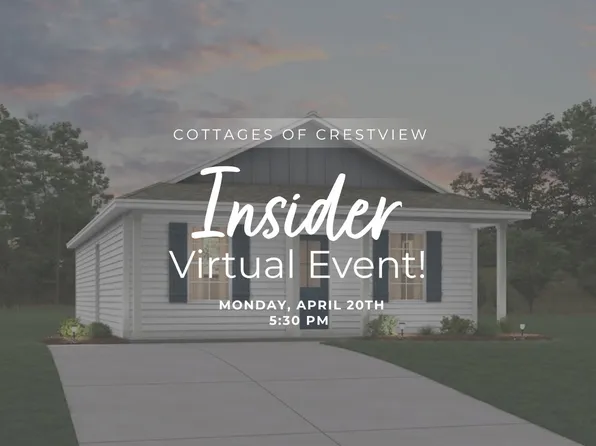 Homes Available Soon, Cottages of Crestview