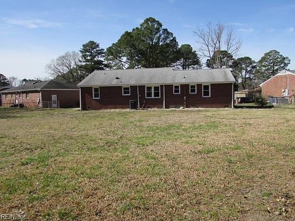 Rear View and a Large Back Yard
