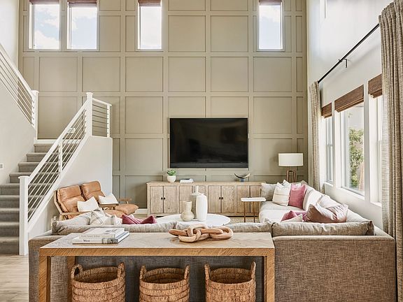 Plan 5016 Model Home Great Room