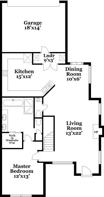 3 bed, 2.5 bath, 1461 sqft, $1,985 — Photo 2