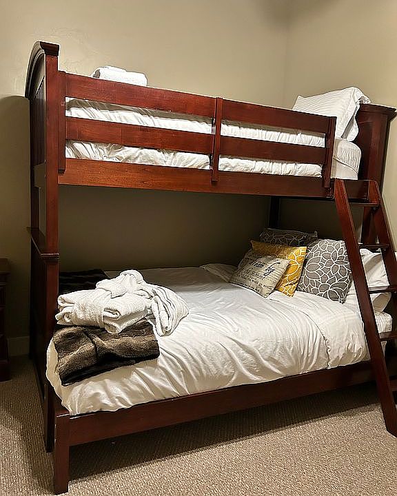 Bedroom #3 with bunk bed