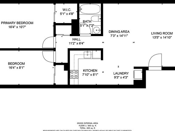 3rd image of 119 W Baltimore Ave APT 4D