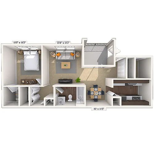 Floor plan The Azalea