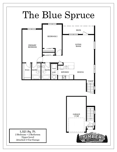 Floor plan Blue Spruce