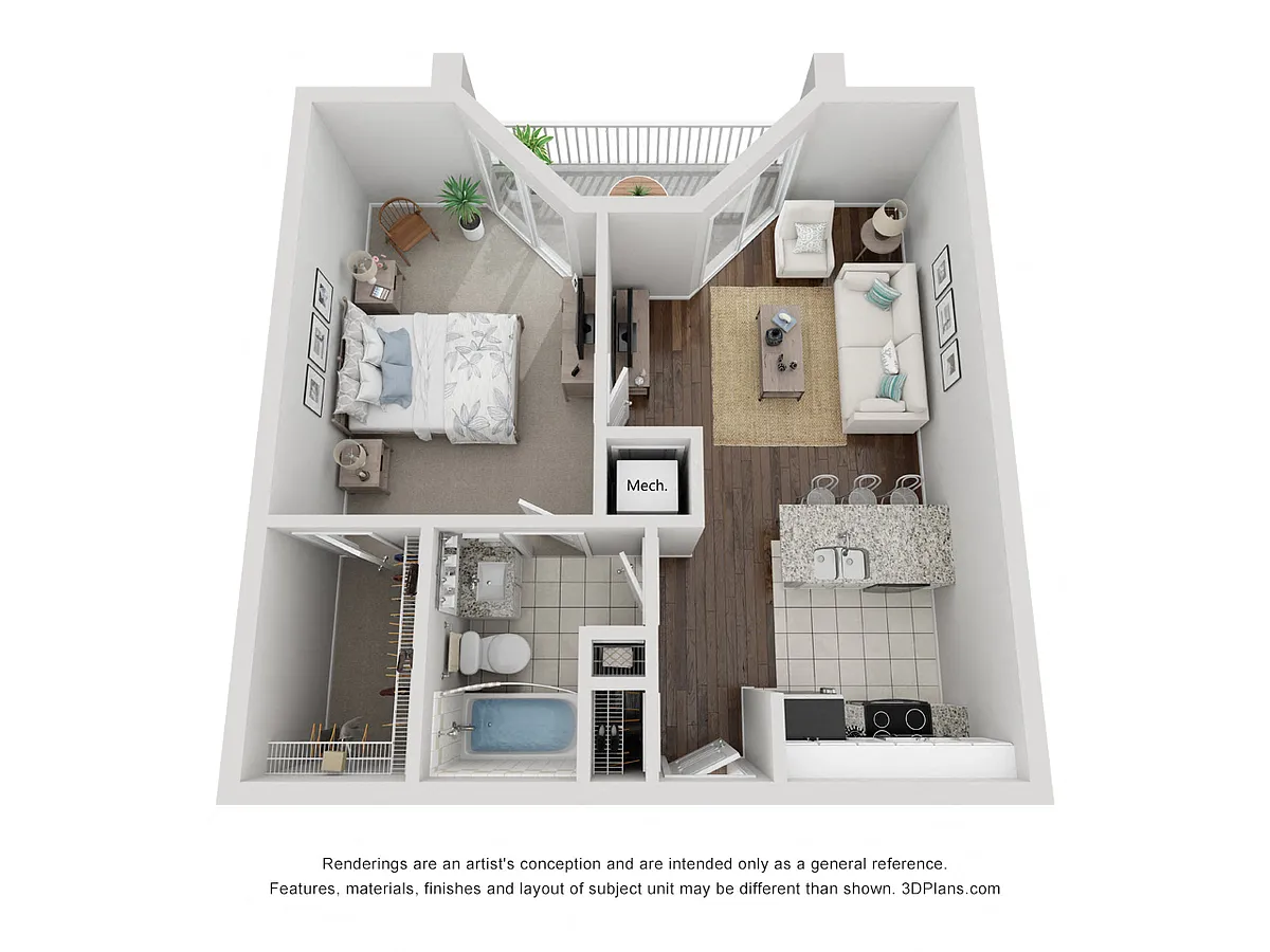 Floor plan Sunset