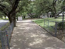 Front driveway