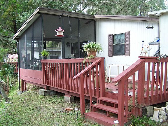 Deck overlooking Lake