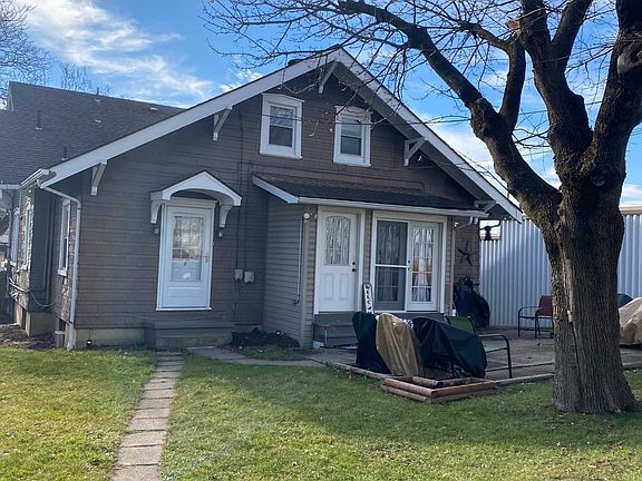 Back of home & yard