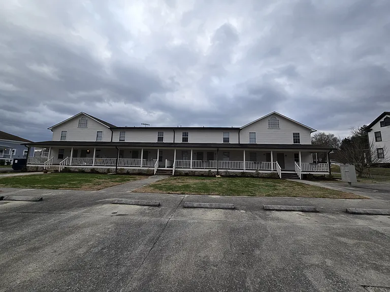 Rear view of building