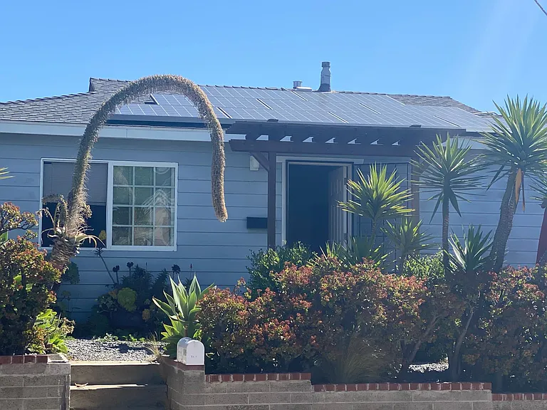 House from Colusa Street.