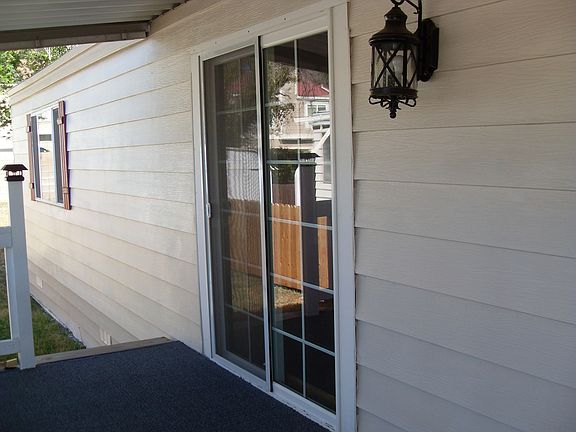 Sliding doors to deck