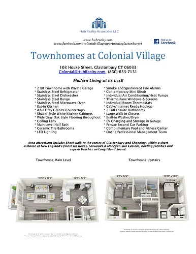 Floor plan Townhomes