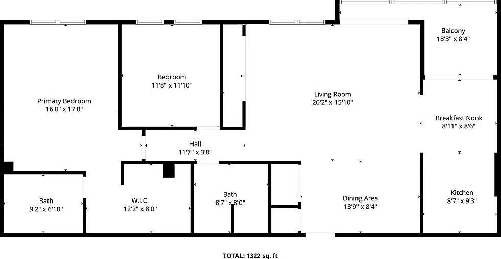 2 bed, 1320 sqft, $2,450 — Photo 3