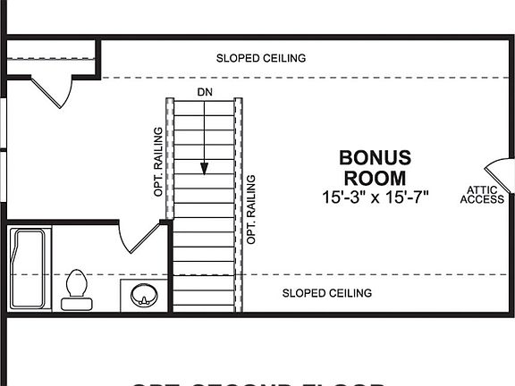 Newport II Second Floor Options