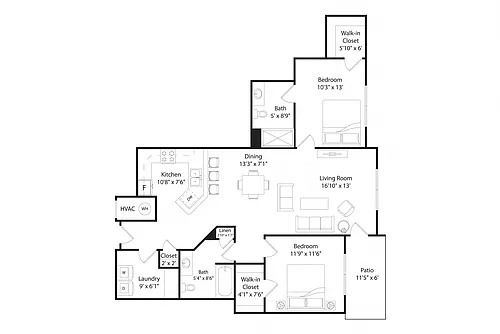 Floor plan B4R