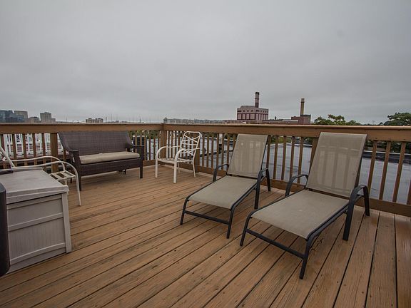 Massive private roof deck