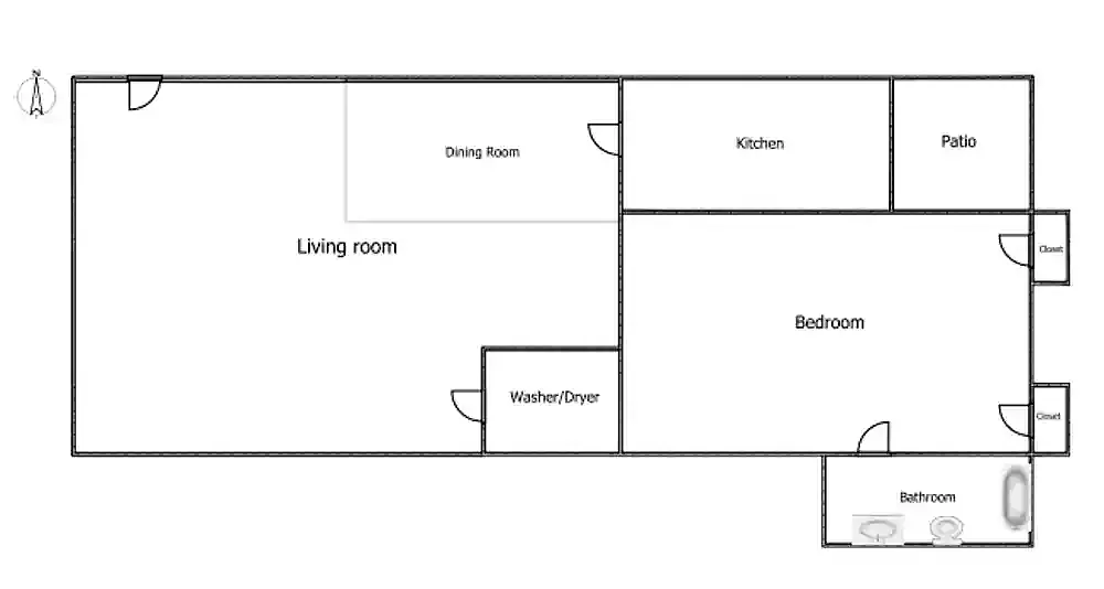 Floor plan A22