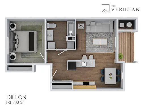 Floor plan Dillon