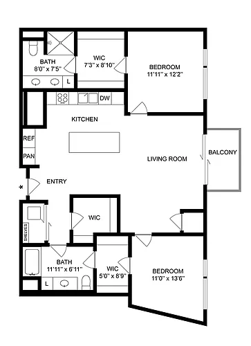Floor plan Coco