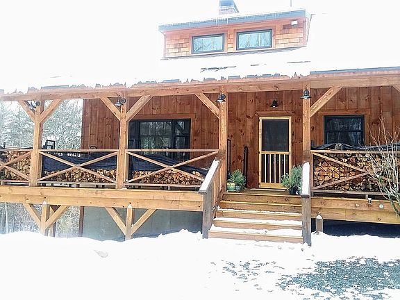 Front entry faces East 