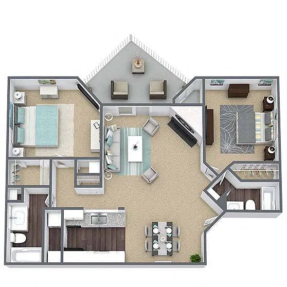 Floor plan Kilbourne