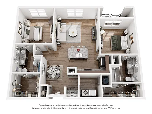 Floor plan B3A - Gehrig