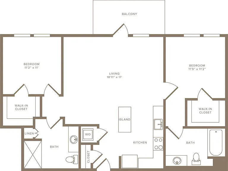 B16 Two Bedroom B16 Two Bedroom
