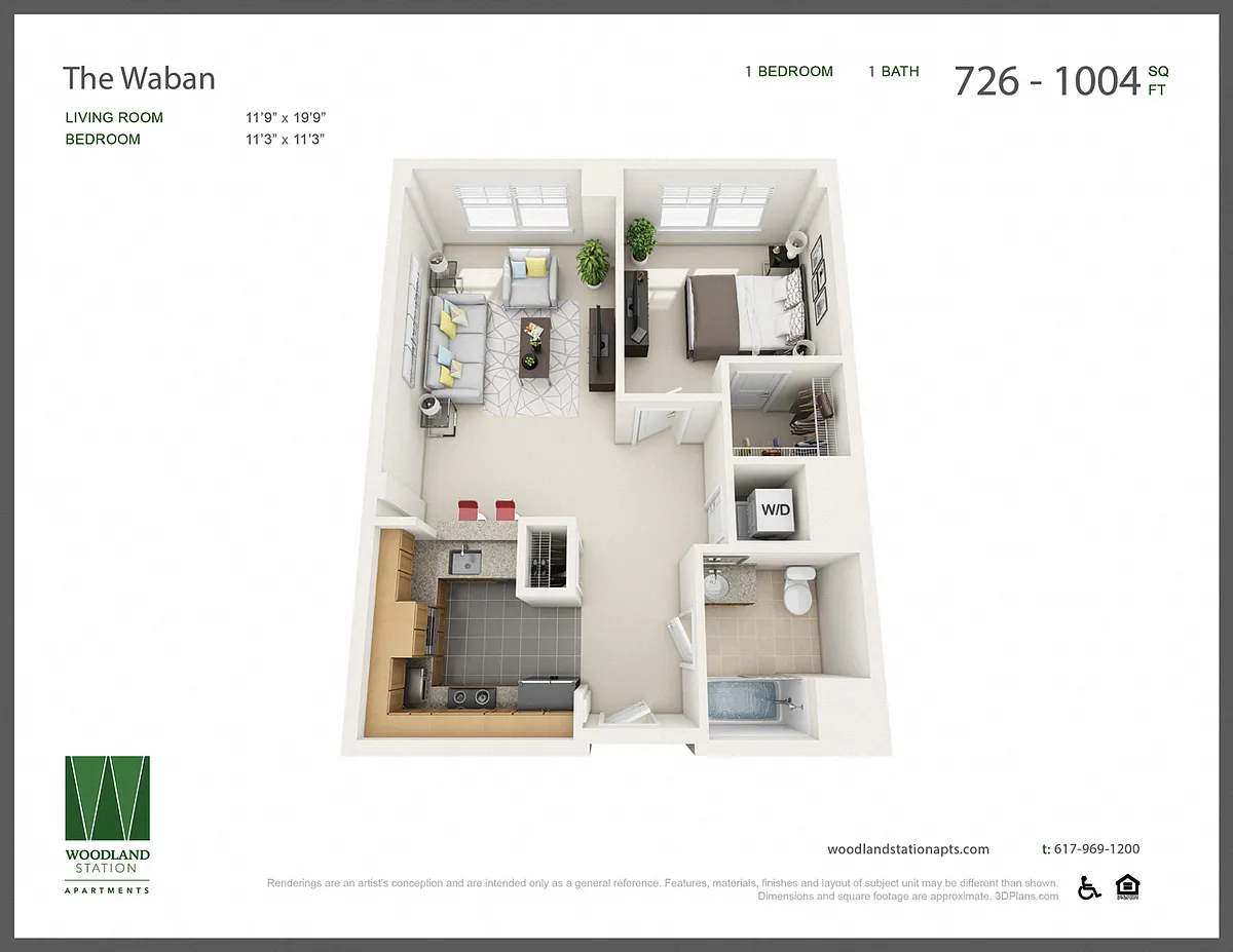 Floor plan The Waban