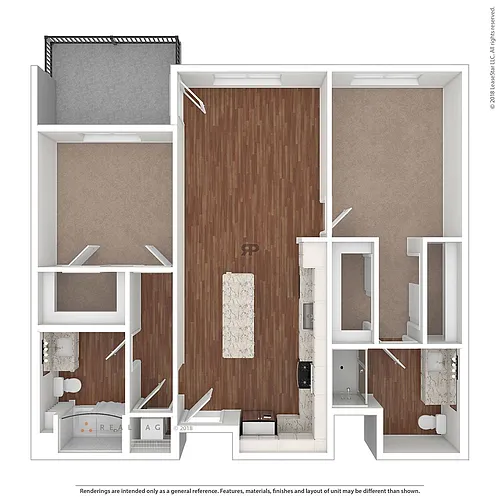 Floor plan Plan B1