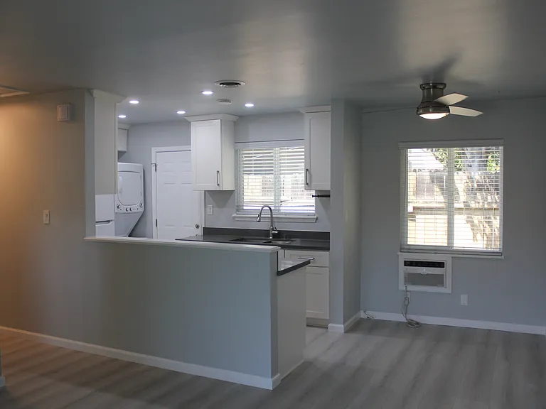 Looking from the Living Room toward the Kitchen