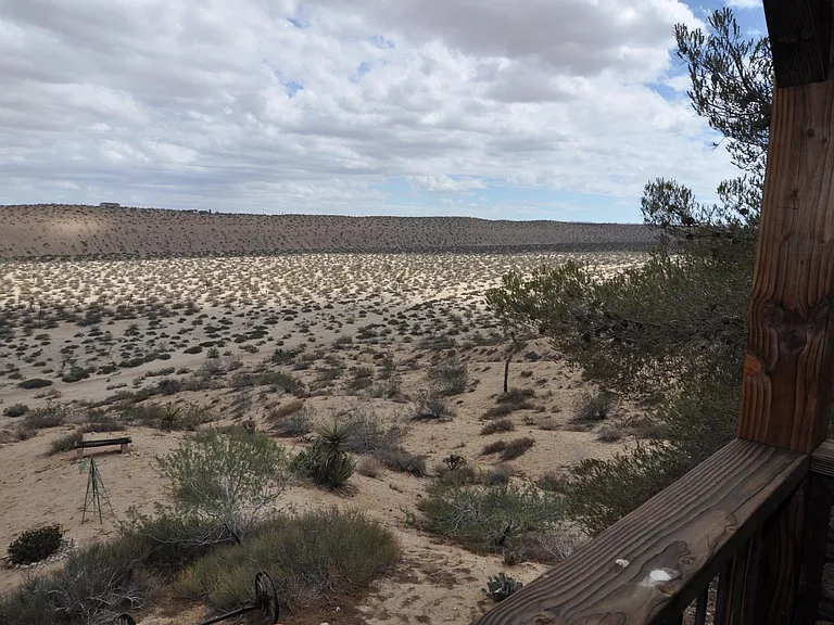 view from balcony