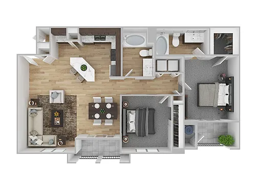 Floor plan B1
