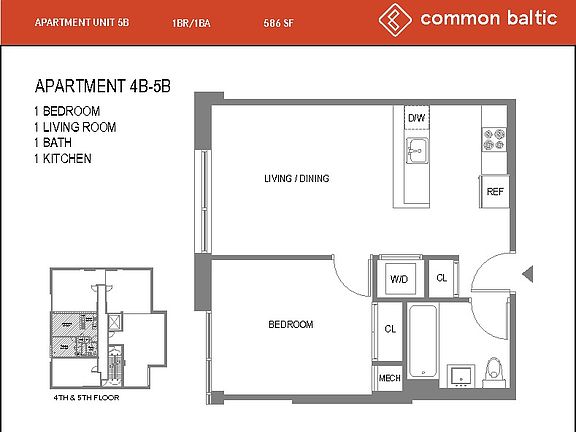 2nd image of 595 Baltic St APT 5B