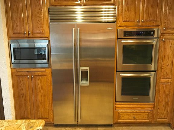 built in stainless steel appliances