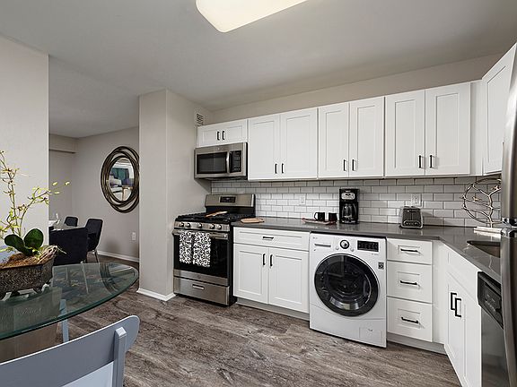 PLATINUM Kitchen with built in washer/dryer combo